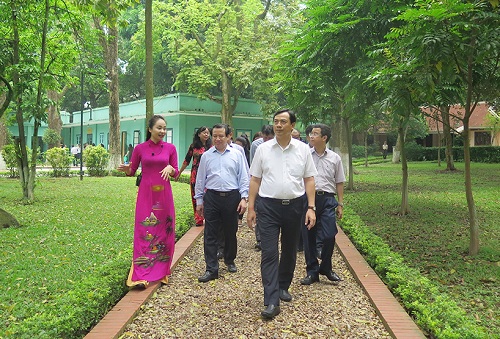 Tổng cục trưởng Nguyễn Trùng Khánh dẫn đầu đoàn Tổng cục Du lịch